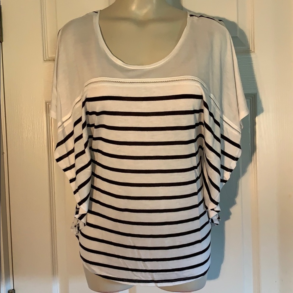 NWOT H&M Black/White Tunic Top